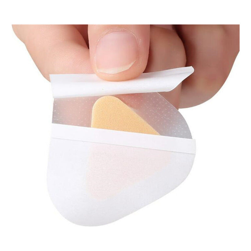 Protector Gel Talón Parche Adhesivo Pie, Almohadilla 30 Unid