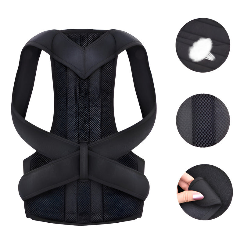 Corrector Postura Ajustable Unixes Corsé Soporte Lumbar