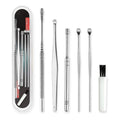 Set Limpiador Espiral Extractor Cera Oídos Cucharillas Kit