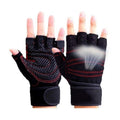Guantes Para Pesas Gimnasio Gym Deporte Con Muñequera Unisex