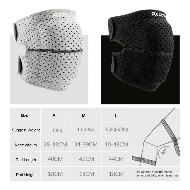 Rodillera Deportiva Unixes, Soporte Para Rótula Fitness, Par