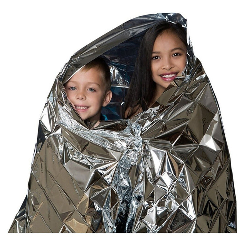 Manta Térmica Camping Dormir Supervivencia Emergencia Acampa