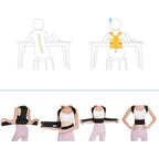 Corrector Postura Ajustable Unixes Corsé Soporte Lumbar