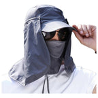 Gorra De Sol Con Solapa Para Cuello, Cara Sombrero Protector