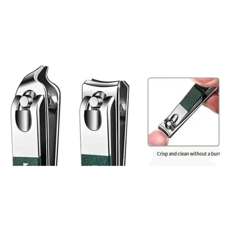 Juego De Cortaúñas Acero, Cortaúñas, Manicura Y Pedicura