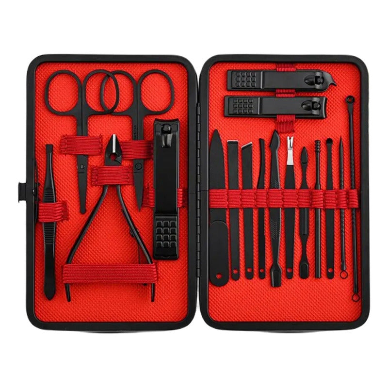 Kit De Manicura Juego De Cortaúñas, Belleza En Caja De Pu