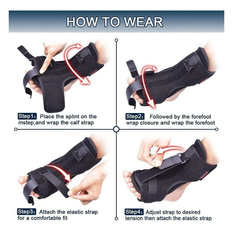 Férula Ajustable Para Fascitis Plantar Mas Bola Masaje