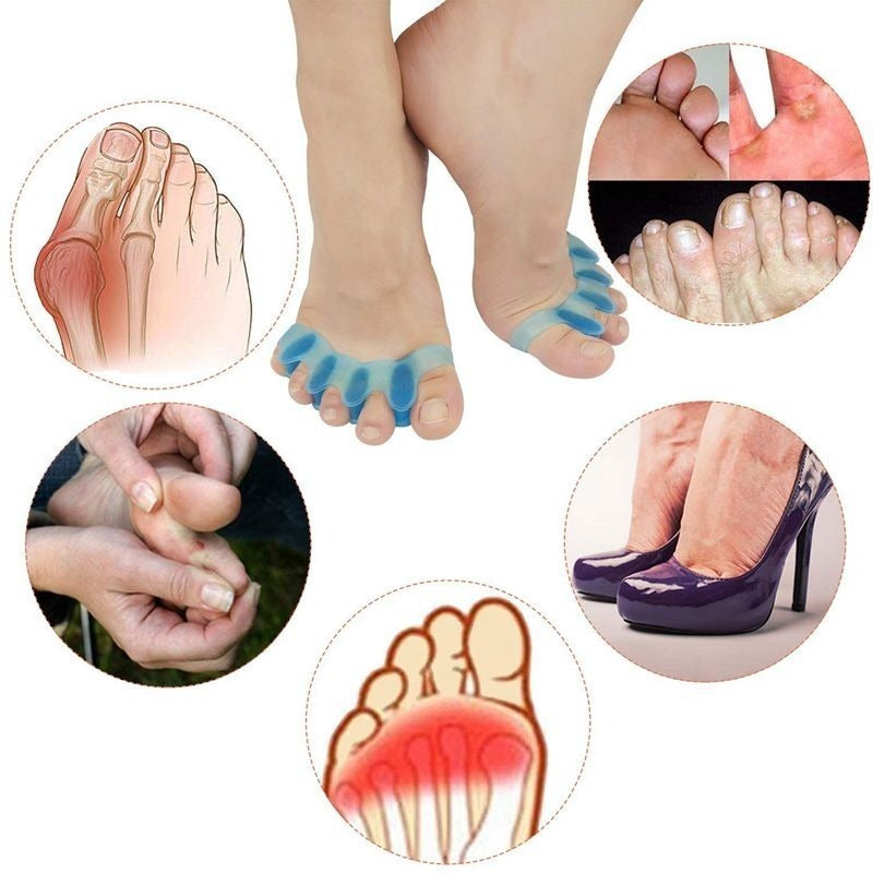 Separadores De Dedos Protectores De Juanete Par