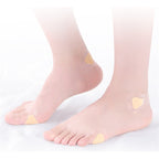 Protector Gel Talón Parche Adhesivo Pie, Almohadilla 30 Unid
