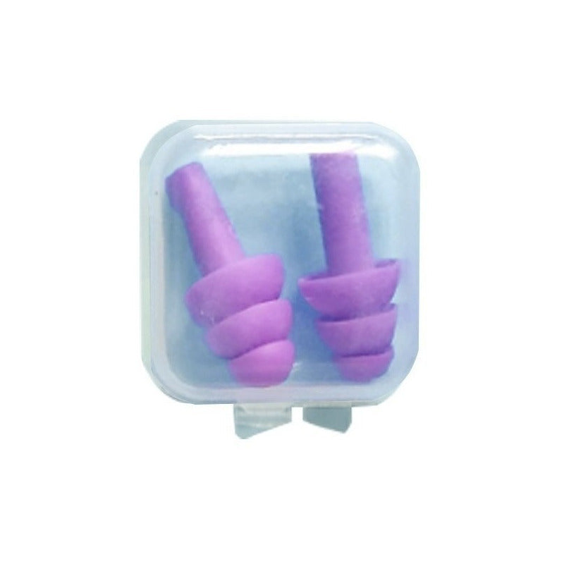 Tapones Para Los Oídos De Silicona Mas Caja Protectora