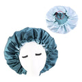 Gorro Reversible De Satén Para Pelo, Ajustable Para Dormir