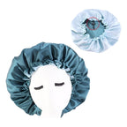 Gorro Reversible De Satén Para Pelo, Ajustable Para Dormir