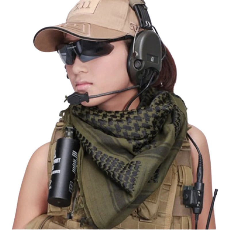 Bufanda Árabe Desierto, Militar, Bufanda Senderismo Invierno