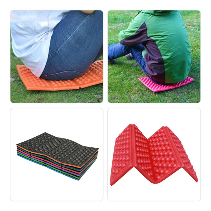 Colchoneta Plegable Para Acampar Aire Libre Cojín Portátil