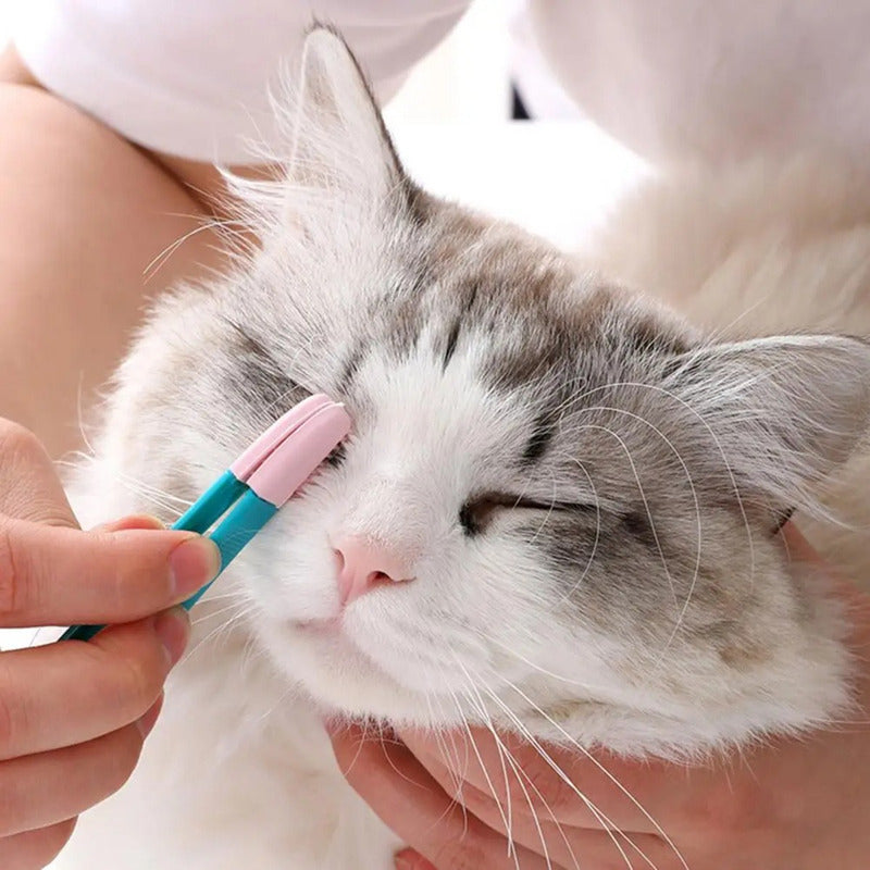 Cepillo De Limpieza De Ojos Gato, Peine Para Mascotas