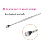 Set Limpiador Espiral Extractor Cera Oídos Cucharillas Kit