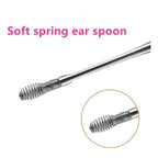 Set Limpiador Espiral Extractor Cera Oídos Cucharillas Kit