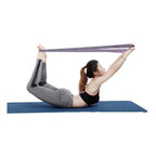 Cinta Elástica De Látex Y Poliéster Para Yoga Y Ejercicios