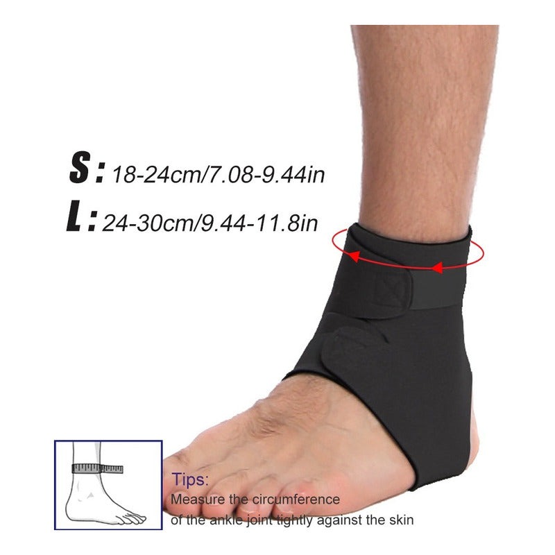 Tobillera Profesional Ajustable, Protectora De Compresión