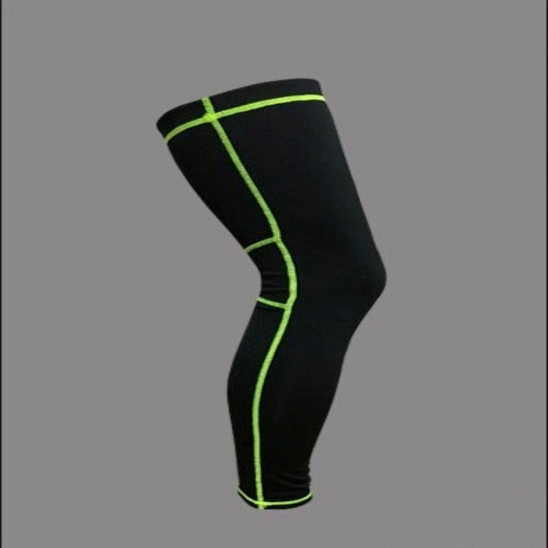 Elástico De Baloncesto Franjas Amarillas De La Rodilla