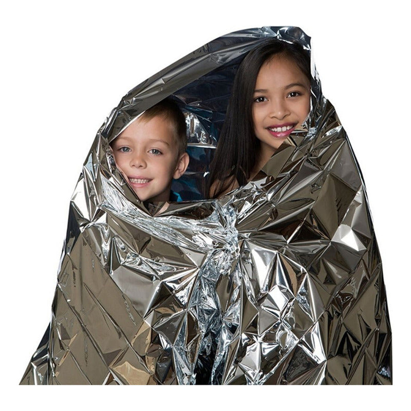 Manta Térmicas Camping Dormir Supervivencia Emergencia Oro