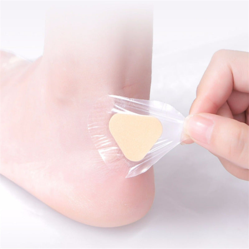 Protector Gel Talón Parche Adhesivo Pie, Almohadilla 30 Unid