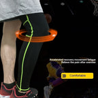 Elástico De Baloncesto Franjas Amarillas De La Rodilla