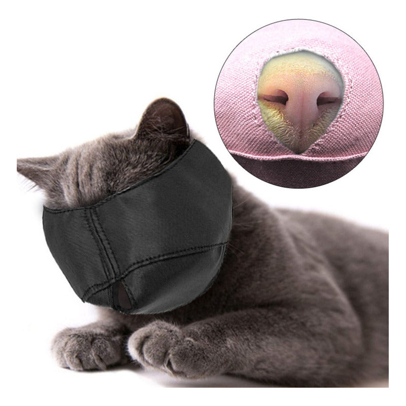 Bozales De Nailon Transpirables Para Gatos Mascarillas