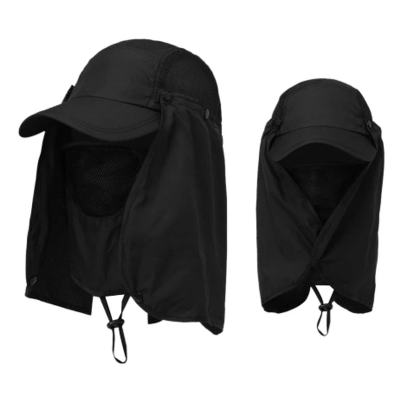 Gorra De Sol Con Solapa Para Cuello, Cara Sombrero Protector