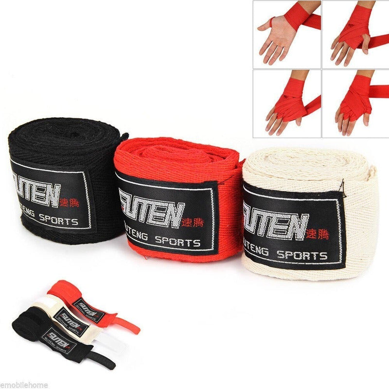 Vendaje Par Pr Boxeo, Sanda, Muay Thai, Mma, Taekwondo