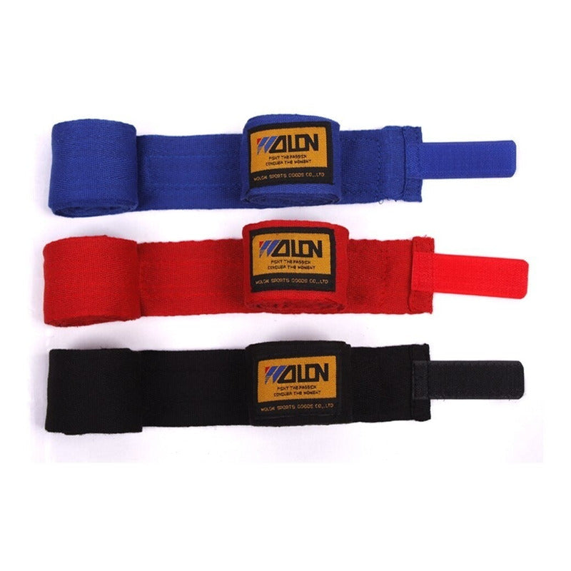 Vendaje Par Pr Boxeo, Sanda, Muay Thai, Mma, Taekwondo Color