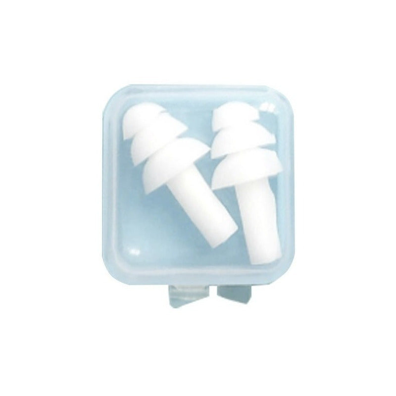Tapones Para Los Oídos De Silicona Mas Caja Protectora