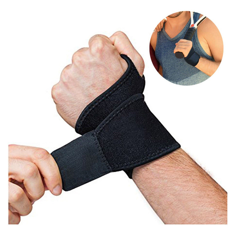 Muñequera Ajustable Para Deportes, Protección Esguince Mano