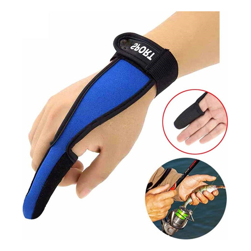 Guante Pesca Para Dedo Índice Protector Antideslizantes