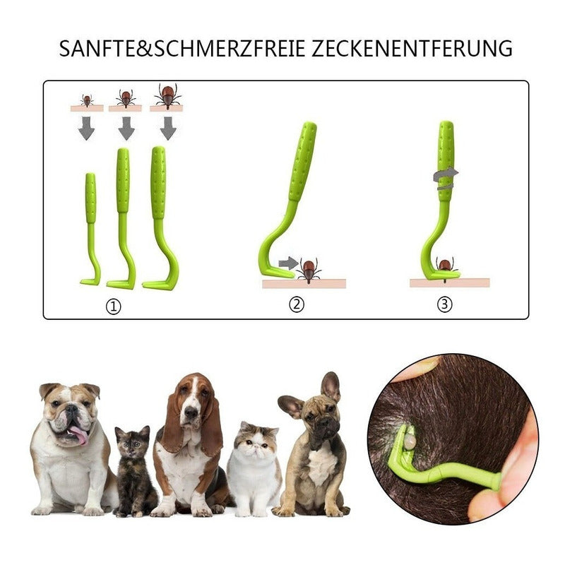 Kit De 6 Unidades De Herramientas  Perros Y Gatos Limpieza