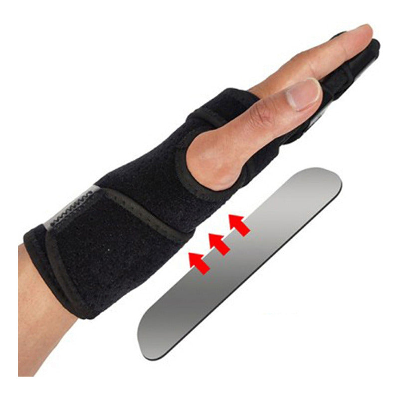 Férula De Dedo Transpirable, Soporte Aluminio Estabilizador