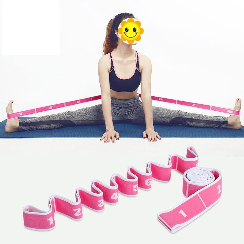 Cinta Elástica De Látex Y Poliéster Para Yoga Y Ejercicios
