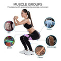 Kit Set De 3 Bandas Elásticas Resistencia Tela Yoga Fit