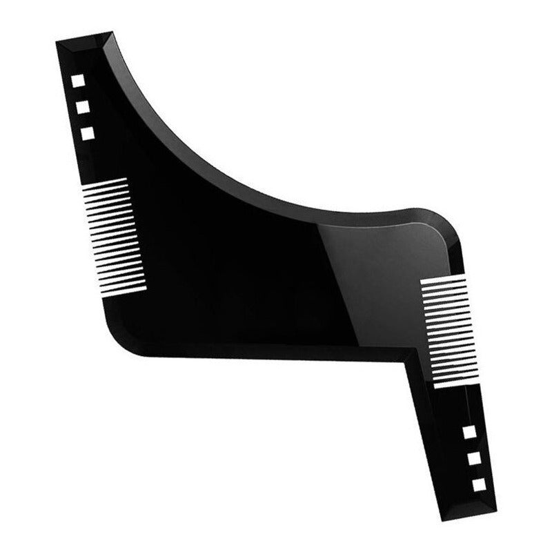 Plantilla Para Dar Forma De La Barba Color Negro