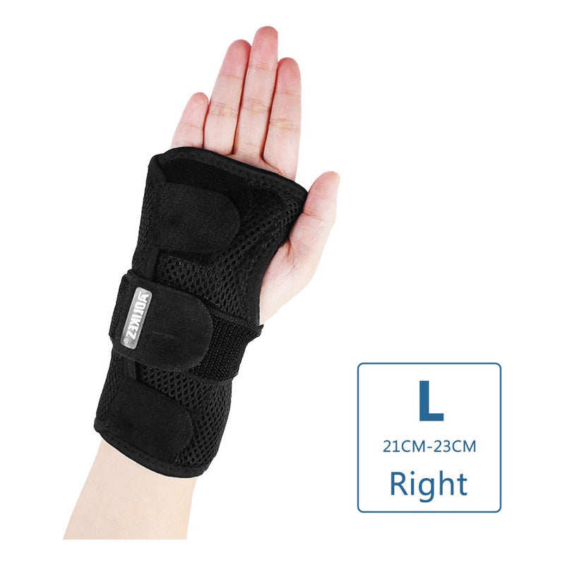Férula inmovilizadora de muñeca talla L derecha (21–23 cm), color negro