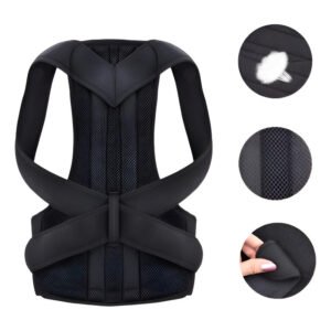 Corrector Postura Ajustable Unixes Corsé Soporte Lumbar