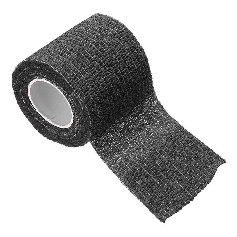 Vendaje Autoadhesivo Elástico Para Deportes Color Negro